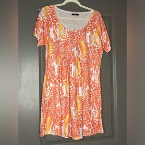 Reborn Retro Baby Doll Mini Dress Sz XL